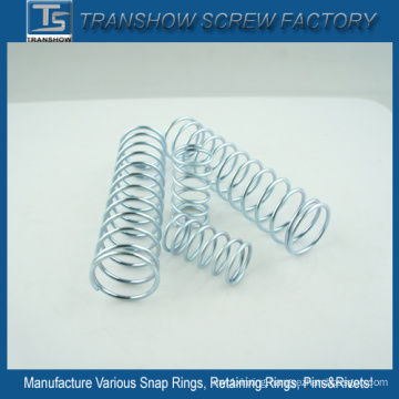 Wire Compression Galvanized 65mn Steel Springs